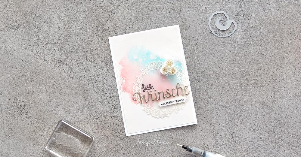 Karte zur Hochzeit - mit Stampin' Up!