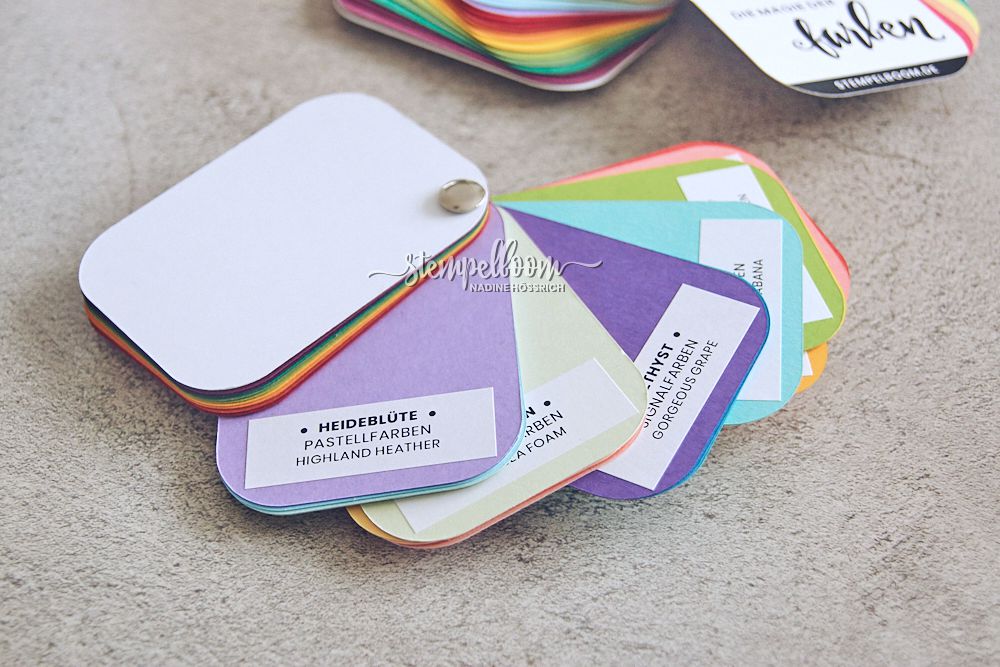 Stampin' Up! Color Coach Farbfächer stempelboom
